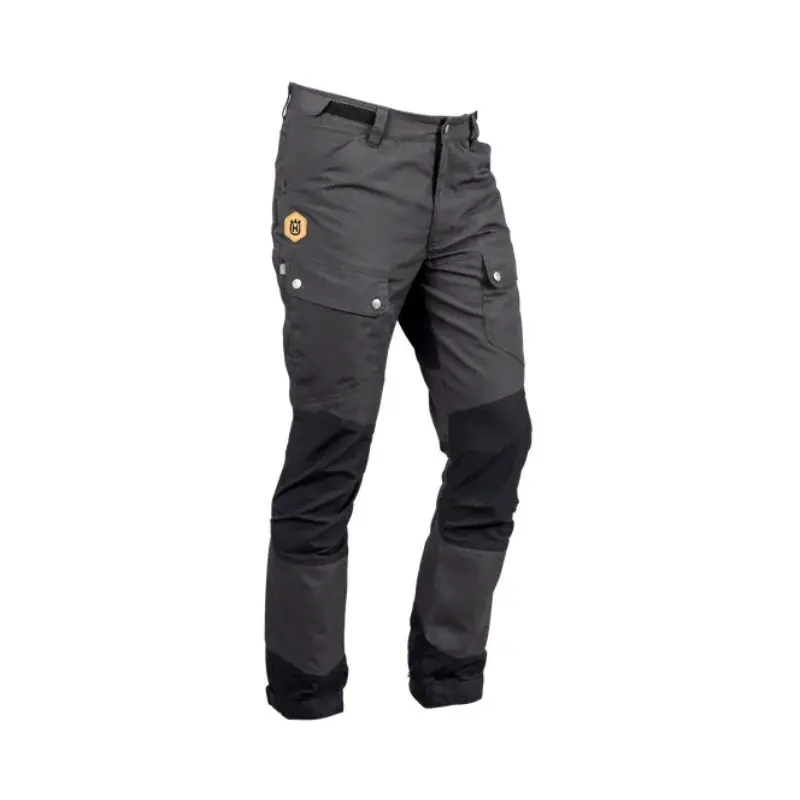 Pantalon Husqvarna pour Homme, noir charbon Dernière Chance