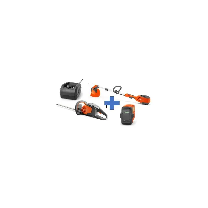 PACK TAILLE-HAIES BATTERIE 215IHD45 + COUPE BORDURE 215IL+BATTERIE 40-B70+CHARGEUR 40-C80 Commander Maintenant
