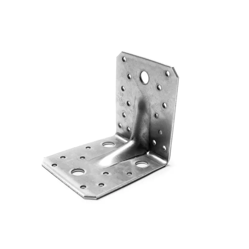 Equerre renforcée zinguée 105 x 105 x 90 mm Réduction