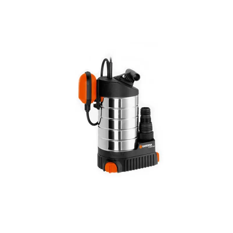 Pas Cher Pompe évacuation pour eaux claires 21000 inox Premium Gardena