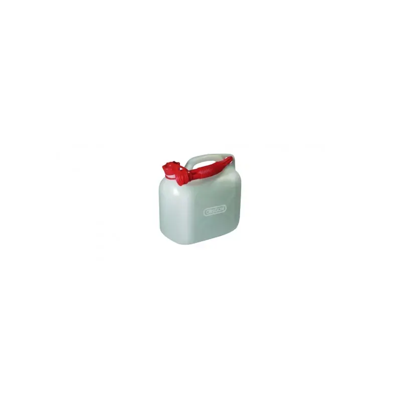 Top Vente Jerrican 5L Blanc avec bec verseur flexible OREGON