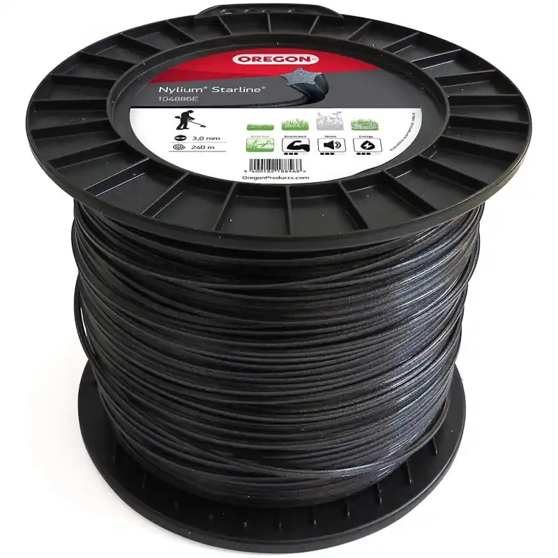 FIL DE COUPE EN ÉTOILE NYLIUM, 3,0 MM, BOBINE DE 240 M Meilleur Choix