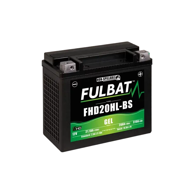Commande En Gros Batterie Fulbat FHD20HL-BS gel 12 V pour Harley Davidson