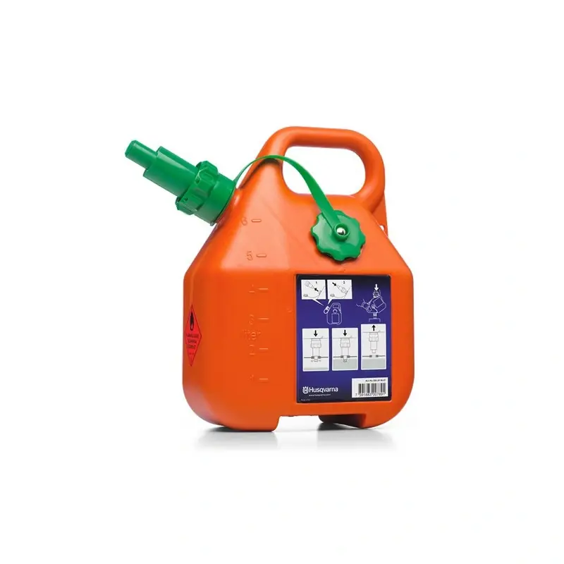 Dernière Chance Jerrican carburant Husqvarna 6l avec arrêt automatique de remplissage