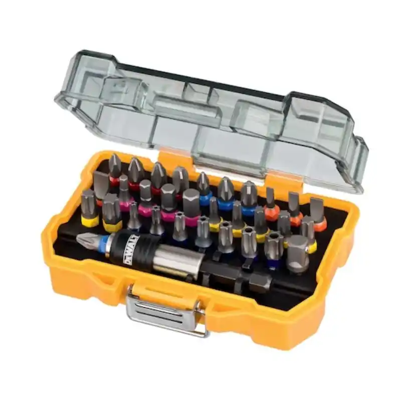 Petit Prix Coffret Dewalt 32 pièces avec embouts 25 mm, pour visseuse toute marque