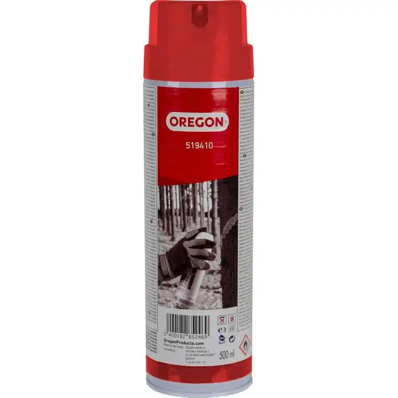 Spray de marquage Oregon Rouge 500 ml Populaire