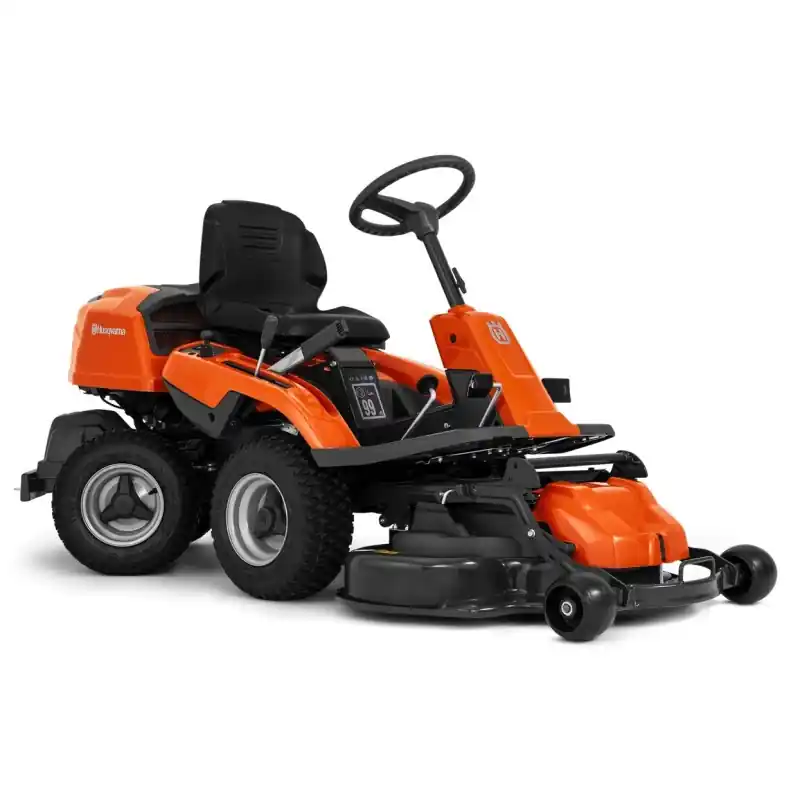 Tondeuse autoportée Husqvarna R214TC coupe frontale 94 cm Usine Directe