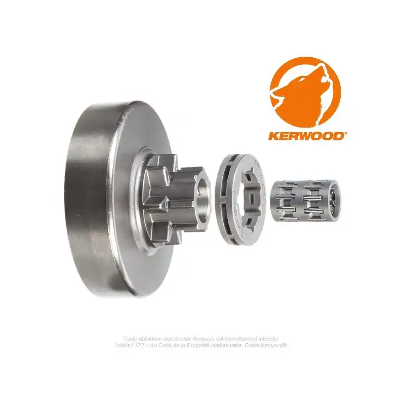 Pignon Tronçonneuse STIHL à Bague 3/8&Prime; 7 dents Expédié Aujourd&rsquo;hui