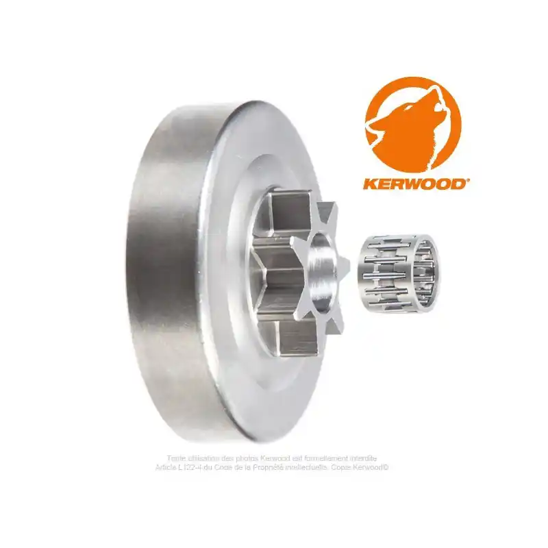 Pignon Tronçonneuse ECHO étoile 3/8&Prime; 7 dents Nouvelle Collection