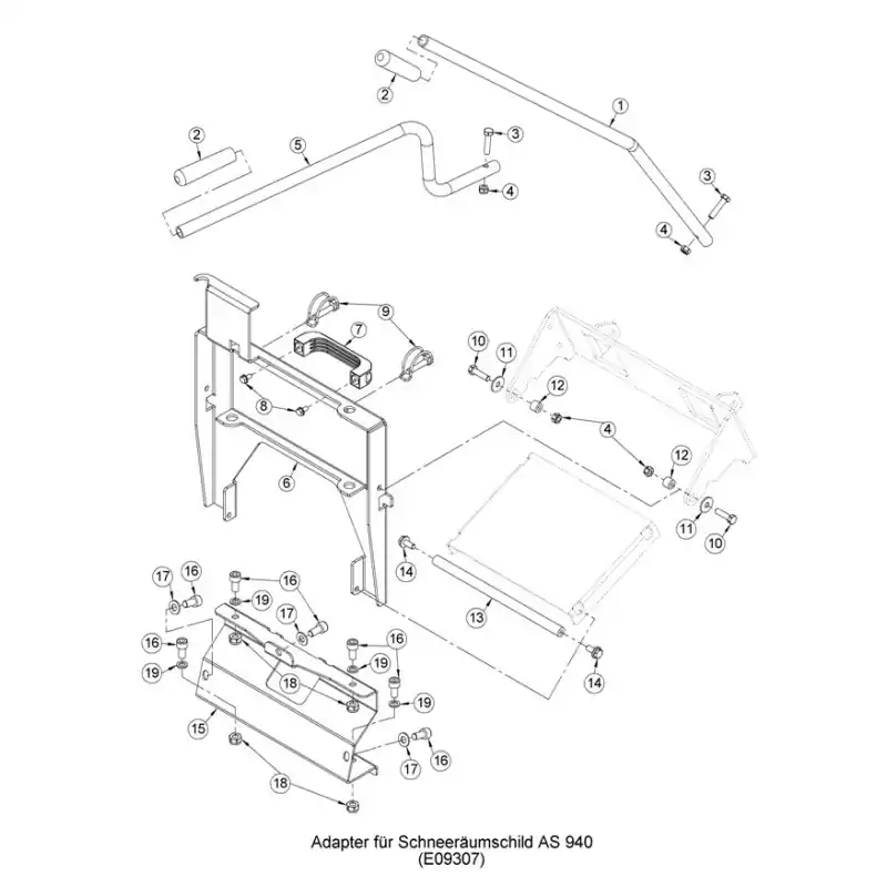 Meilleur Prix adaptateur lame a neige AS MOTOR SHERPA AS940