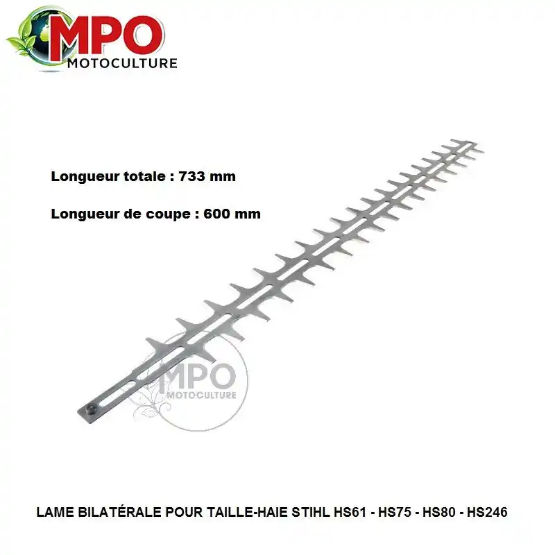 Offre Exclusive Lame bilatérale pour taille-haies STIHL 733 mm