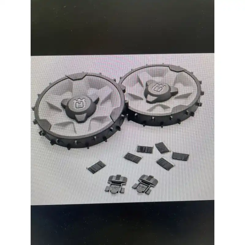 Kit roues crantées 310-315-315x pour terrain pentu / accidenté robot tondeuse Husqvarna Automower 587235301 Offre Spéciale