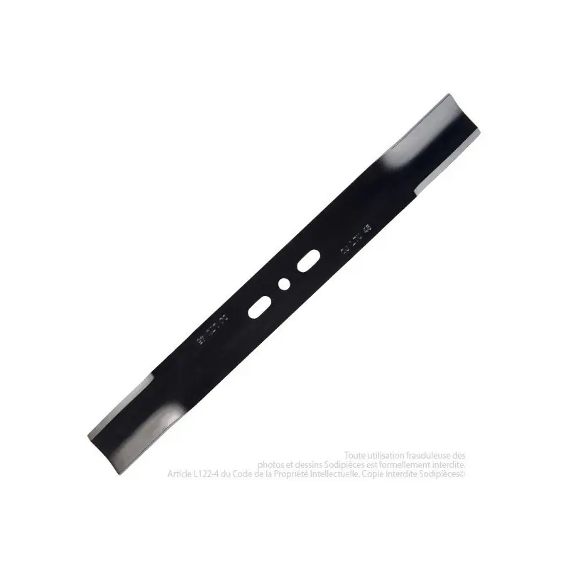 Lame tondeuse universelle 45 cm. Alésage 10 mm Prix Réduit