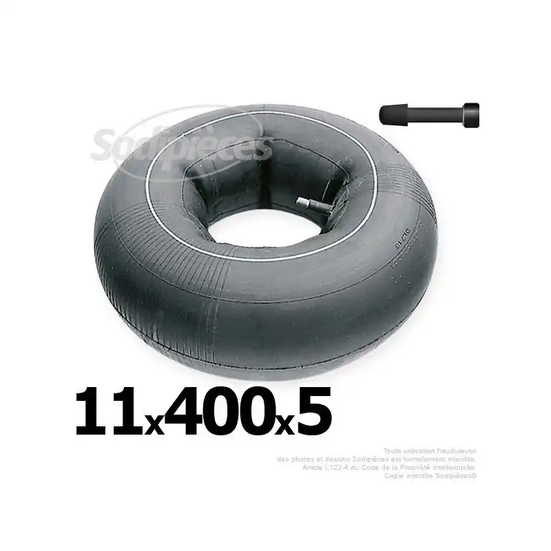 Jusqu&rsquo;à Épuisement Des Stocks Chambre à air 11 x 400 x 5 (valve droite)