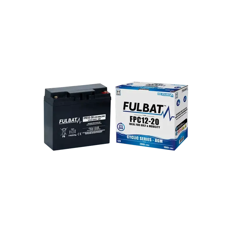 Populaire Batterie FPC12-20 Fulbat 12V, 20Ah