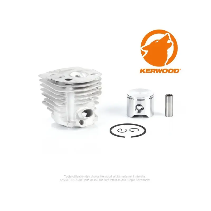 Marque Cylindre pour Husqvarna 50 51 Ø 45mm + joints offerts (Moteur)