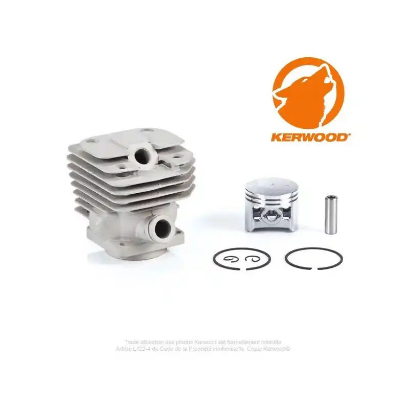 Prix Réduit Cylindre Piston pour SHINDAIWA 488 – Ø 43mm (moteur)