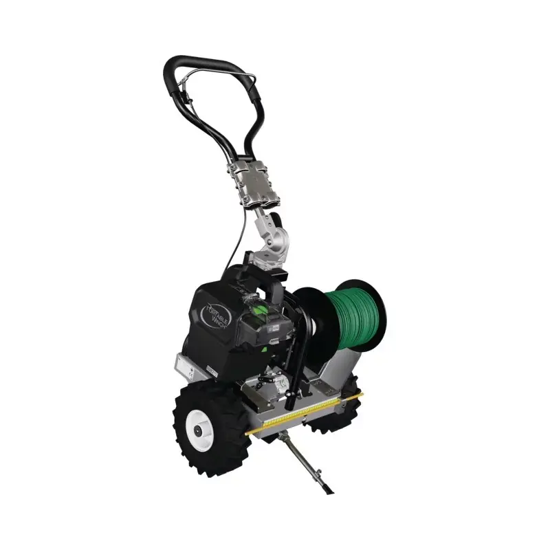 Enfouisseuse de fil périmétrique à batterie 80/82V – PORTABLE WINCH – moteur sans balais 1,0 kW – 600MHLI Meilleure Vente