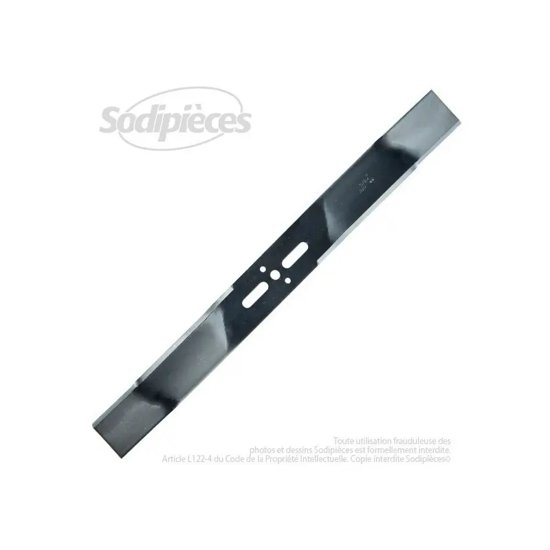Lame tondeuse universelle broyeuse 51 cm. Alésage 9,5 mm Retour Gratuit