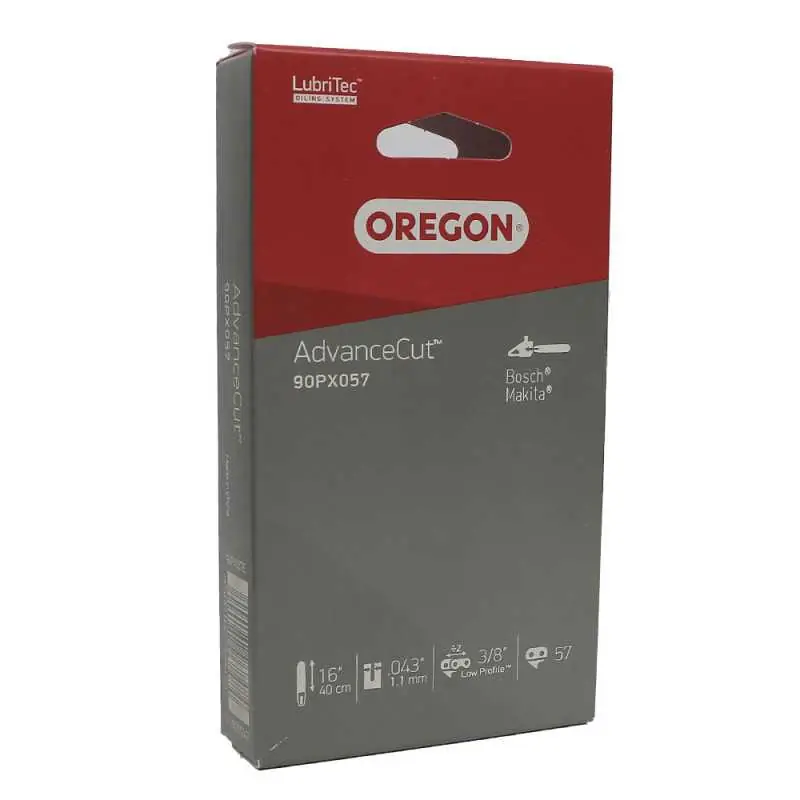 Bon Marché Chaîne de tronçonneuse Oregon 90PX057E Pas 3/8&Prime;LP Jauge 1.1 Maillons 57 – AdvanceCut™