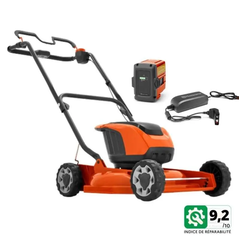HUSQVARNA LB146i PACK Tondeuse mulching à batterie Retour Gratuit