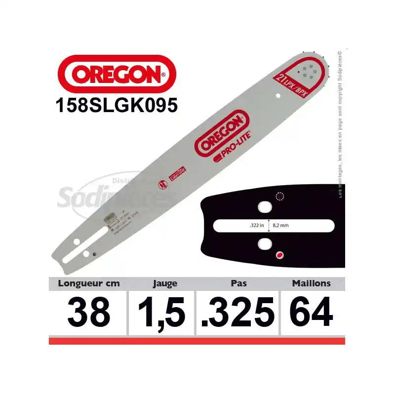 Offre Limitée Guide OREGON Pro-lite K095-38 cm