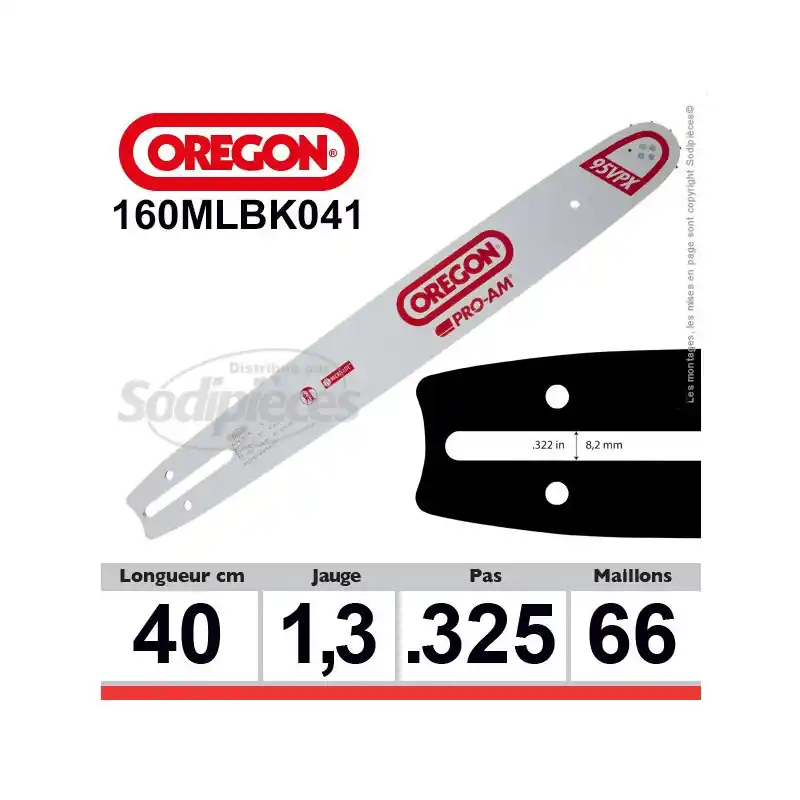 Guide OREGON Micro-lite K041-40 cm Meilleure Vente
