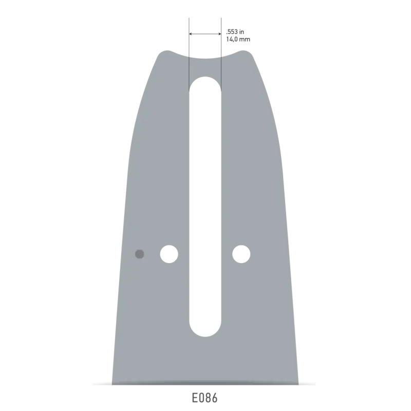 Guide Chaîne Tronçonneuse 253ATLE099 Guide 64 cm Pas .404&Prime;Jauge 1.6 Maillons 84 DuraCut™ Quantité Limitée