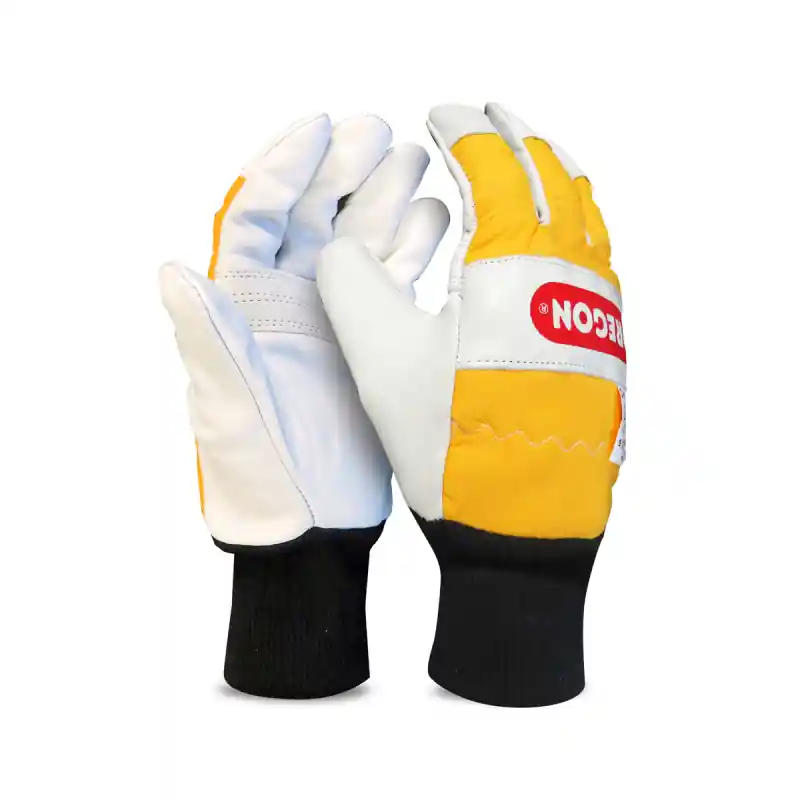 Paiement Sécurisé Gants tronçonneuse Oregon protection 2 mains – Classe 0 EN381-7 haute visibilité