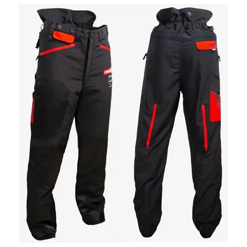 PANTALON WAIPOUA NOIR ET ROUGE 295466 Achat Immédiat
