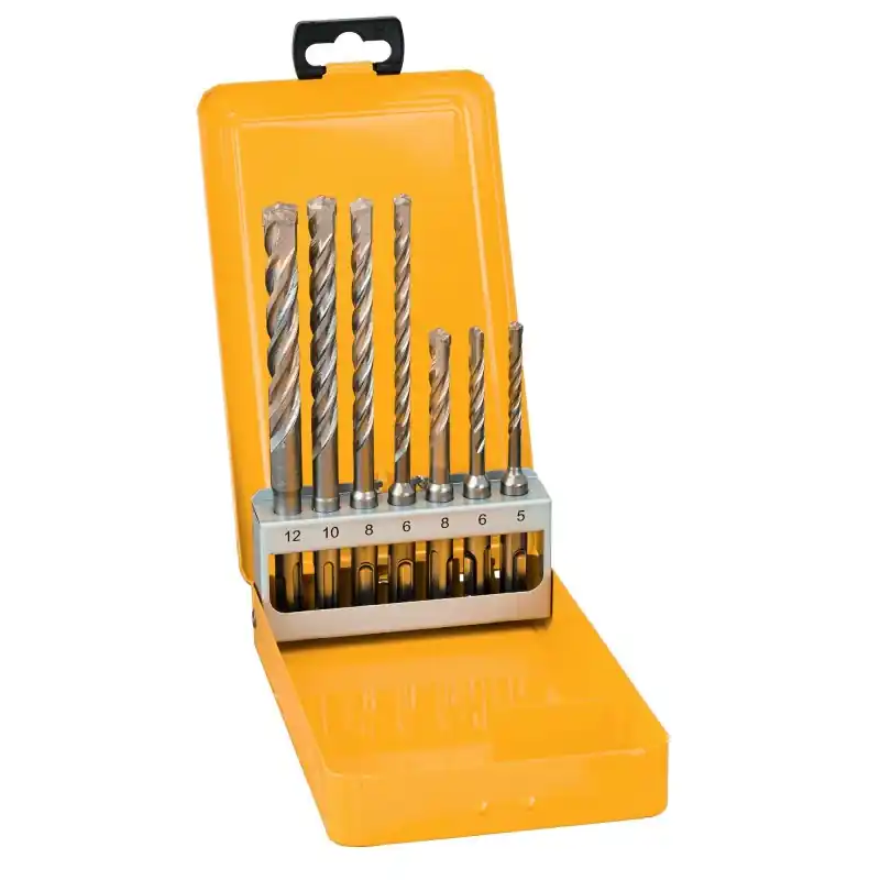 Coffret de 7 forets SDS-Plus Carbure Extreme DEWALT DT9701-QZ 5-12mm Bon Marché