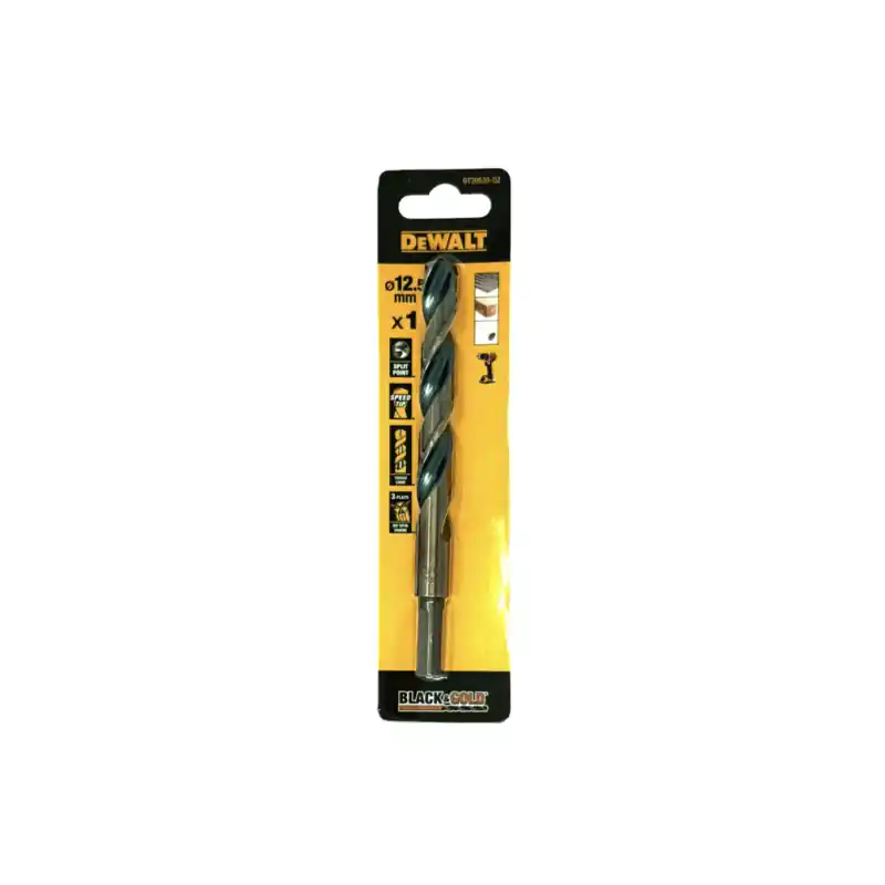 Foret Black&Gold DEWALT DT20535-QZ HSS-G 12.5x101x151mm Nouveauté