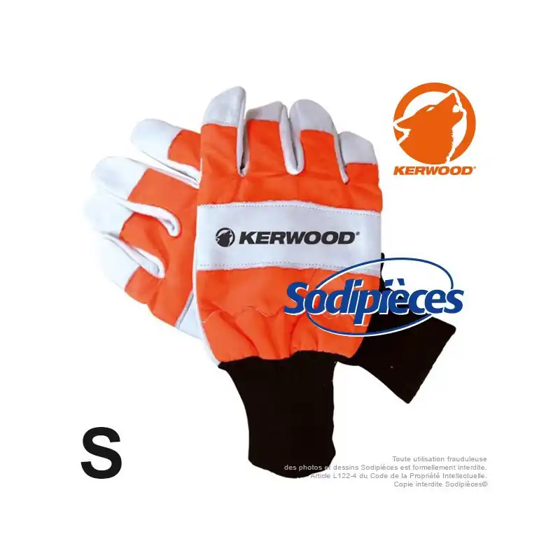 Expédié Aujourd&rsquo;hui Gants forestier avec protection renforcée main gauche