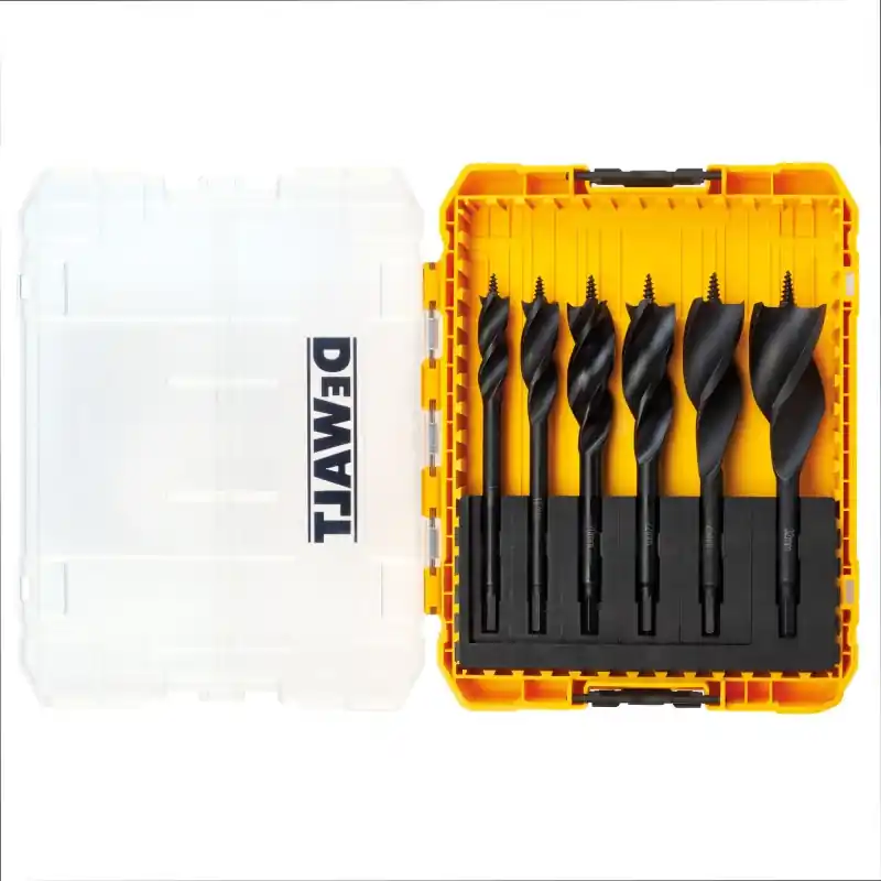 Prix Choc Coffret TOUGHCASE DEWALT DT90238-QZ 6 mèches à bois 3 pointes Extreme