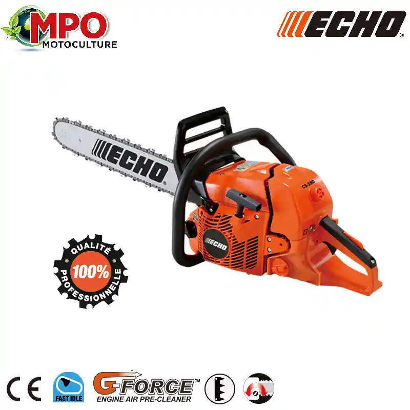 Tronçonneuse ECHO CS 590 avec 2 chaînes ! "PROMO" Prix Réduit