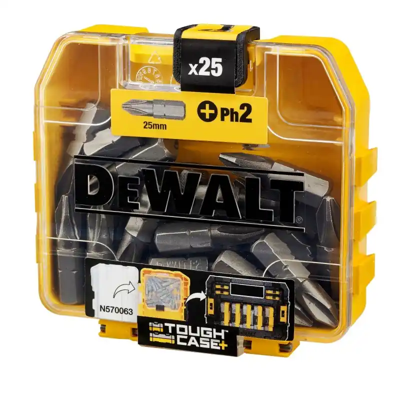 Dernière Chance Boite de 25 embouts de vissage DEWALT DT71522-QZ Ph2 25mm