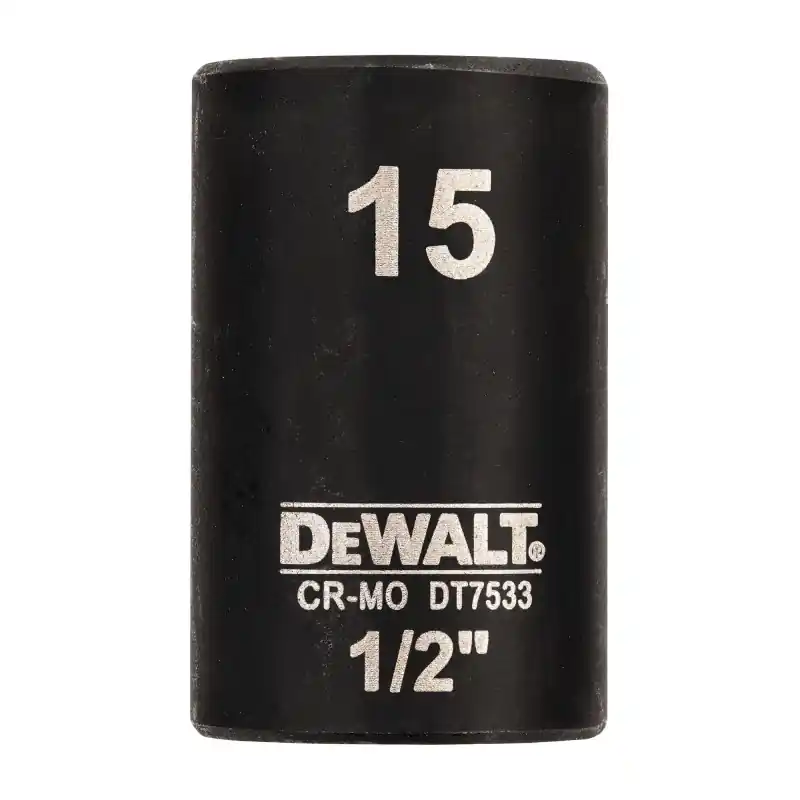 Douille Impact DEWALT DT7533-QZ 15 mm 1/2&Prime; – Accessoire de qualité Must-Have