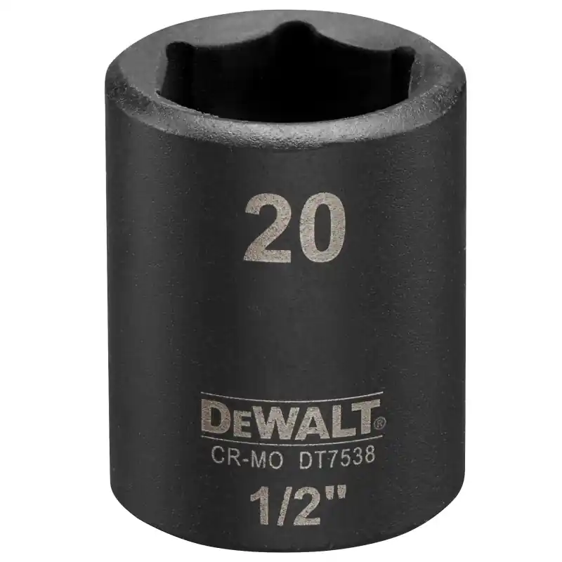 Quantité Limitée Douille Impact DEWALT DT7538-QZ 20 mm 1/2&Prime; – Accessoire de qualité