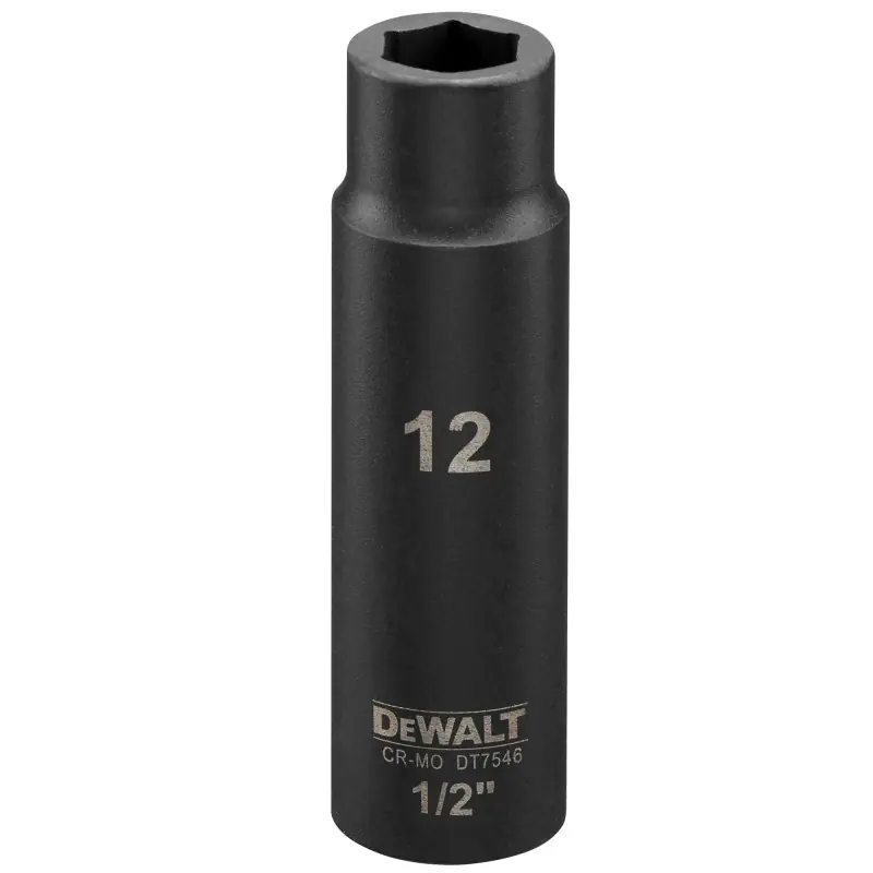 Jusqu&rsquo;à Épuisement Des Stocks Douille Impact DEWALT DT7546-QZ 12 mm 1/2&Prime;