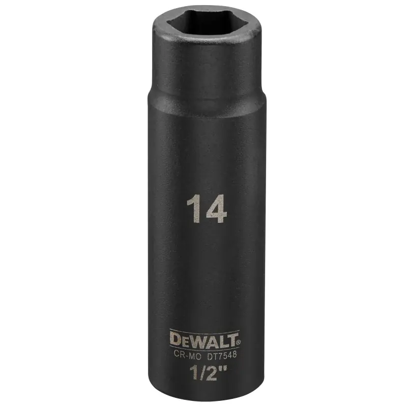 Douille Impact DEWALT DT7548-QZ 14 mm 1/2&Prime; Populaire