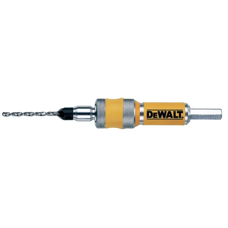 Authentique Tourn‘&Visse DEWALT DT7603-XJ Adaptateur, fraise à chanfreiner, mèche et embout de vissage Pz2 Taille No.12