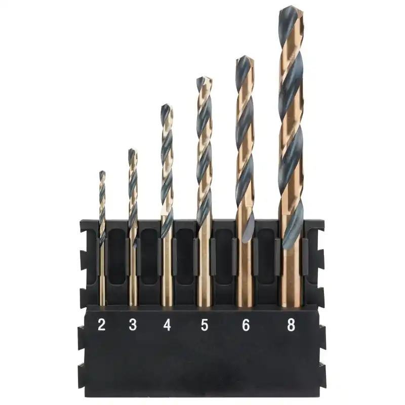 Barrette de 6 forets métal DEWALT DT70828-QZ Ø 2mm à 8mm Commander Maintenant