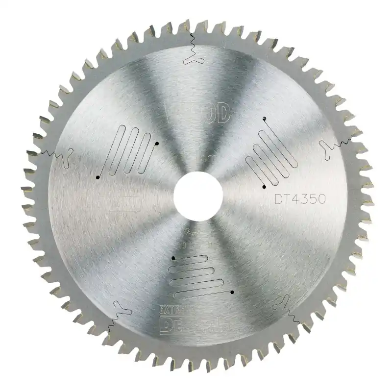 Dernier Modèle Lame de scie circulaire stationnaire DEWALT DT4350-QZ 216x30mm, 60 dents, ATB/Coupe fine