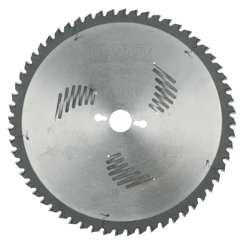 Produit De Marque Lame de scie circulaire stationnaire DEWALT DT4331-QZ 305x30mm, 60 dents, ATB/Coupe fine