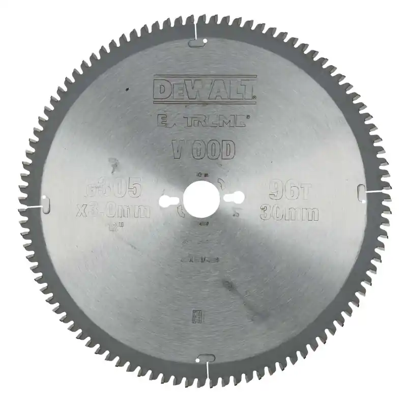 Meilleur Choix Lame de scie circulaire stationnaire DEWALT DT4290-QZ TCG 305x30mm 96 dents Coupe très fine