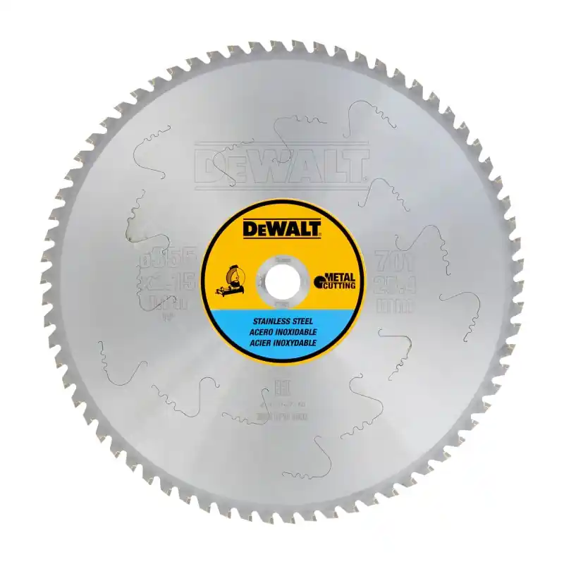 Nouveauté Lame de scie circulaire stationnaire DEWALT DT1921-QZ Carbure 355×25,4mm 70 dents
