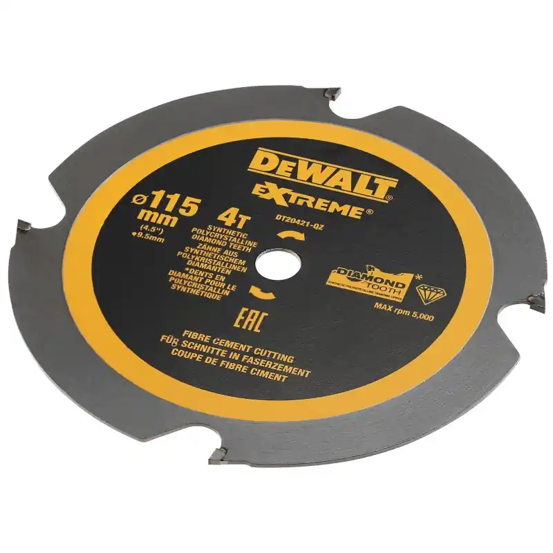 Lame de scie circulaire portative DEWALT DT20421-QZ Denture Diamant 115×9.5mm Bon Plan