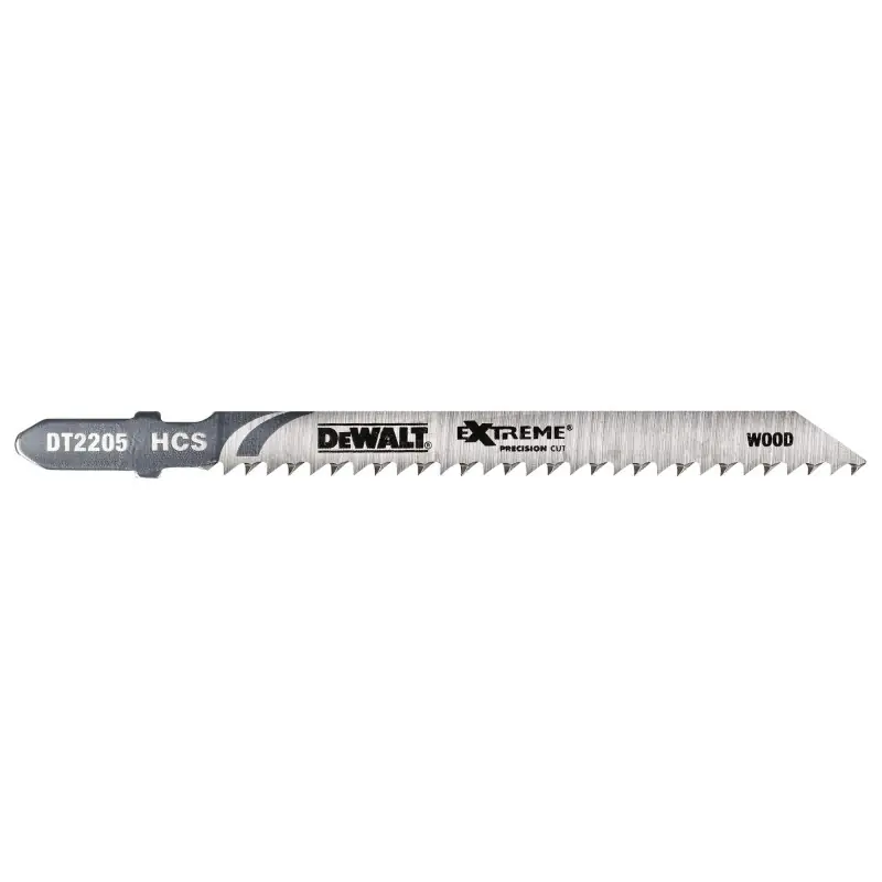 Lame de scie sauteuse XPC à denture rectifiée HCS Profondeur de coupe inférieur à 30mm Offre Exclusive