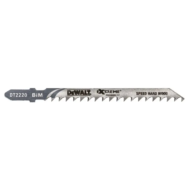Commander Vite Lame de scie sauteuse DEWALT DT2220-QZ Denture Rectifiée BIM Profondeur de Coupe Inférieure à 60mm