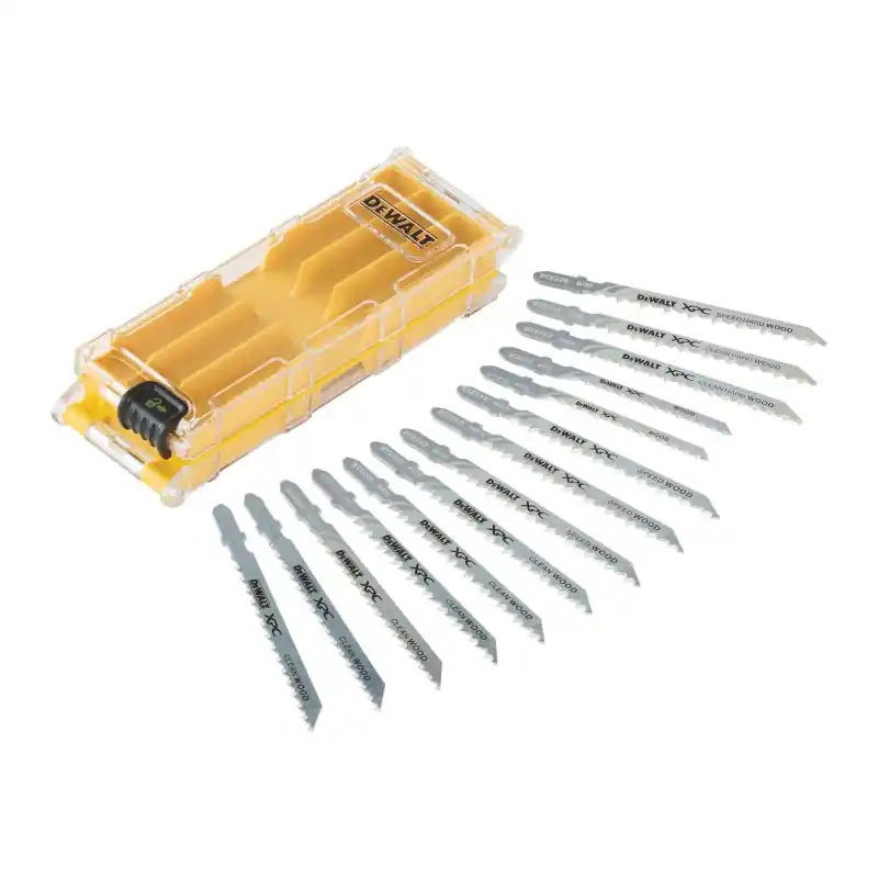 Paiement Sécurisé Coffret plastique de 10 lames DEWALT DT2298-QZ HCS BIM pour bois